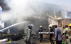 Un incendie ravage un marché au centre de Nouakchott