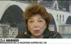 Gaza: Leïla Shadid donne une leçon à une journaliste de France 24