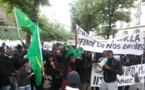 SIT-IN DU  Jeudi 31 Juillet 2014 A PARIS  devant le Métro Porte  Dauphine  Ligne 2
