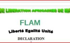 DECLARATION: FLAM  section Amérique du NORD
