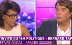 Revenant sur l'affaire de l'arbitrage, Bernard Tapie refuse de répondre aux questions d'Audrey Pulvar