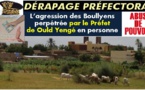 Le Wali du Guidimakha en déplacement à Boully afin de  réparer le dérapage du Hakem et du Commandant de la brigade de gendarmerie d’Ould Yengé.