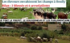 Alerte à Boully : La gestion chaotique du Préfet du département crée une tension guerrière entre les éleveurs et les agriculteurs de la Commune