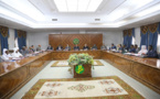 Réunion du conseil des ministres