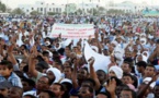 Plusieurs milliers de descendants d'esclaves maures en Mauritanie ont manifesté.