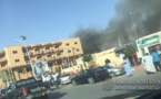 Gigantesque incendie dans un centre de meubles égyptiens à Nouakchott