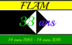 Report de la journée anniversaire Flam, le 13 mars 2016 à Montreuil