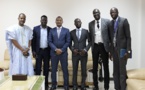 La visite de Thione Niang, President fondateur  de Give1Project à Nouakchott.