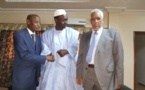 Le Président BALAS reçu en audience par Le Ministre de La Justice, Maître BRAHIM ould Daddah.