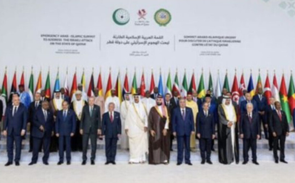 Déclaration finale du Sommet arabe et islamique d’urgence à Doha