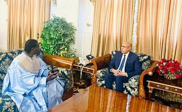 Mauritanie : Baaba Maal reçu par Ghazouani