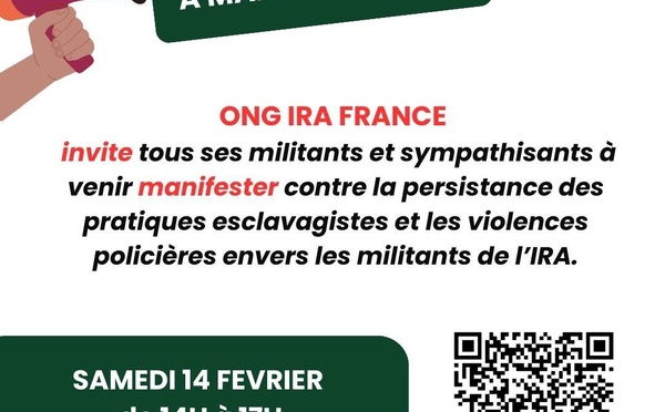 Appel à Manifestation à Paris samedi 14 février 2026