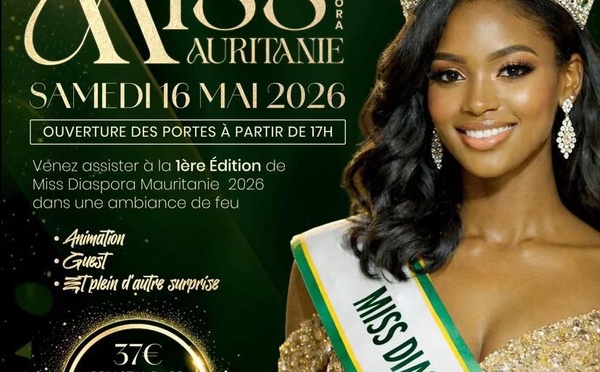 Miss Diaspora Mauritanie – Première Édition