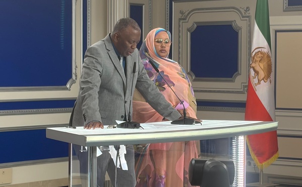 Discours du Parlementaire Peram Aldah Abaid, chef de la coalition Mauritanienne de l'opposition au séminaire ramadan du Conseil national pour la révolution iranienne dirigé par Mme Maryam Rajavi, 27 février 2026, Paris, France