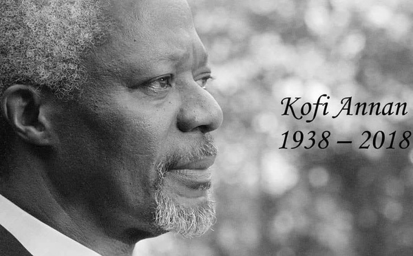 Kofi Annan, mon sauveur, déjà 8 ans!